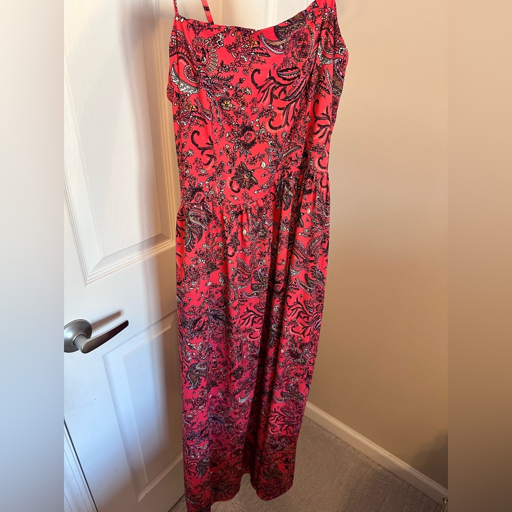 SALE!! Goodthreads Women's Georgette Smock-Back Cami Maxi Dress Size Small